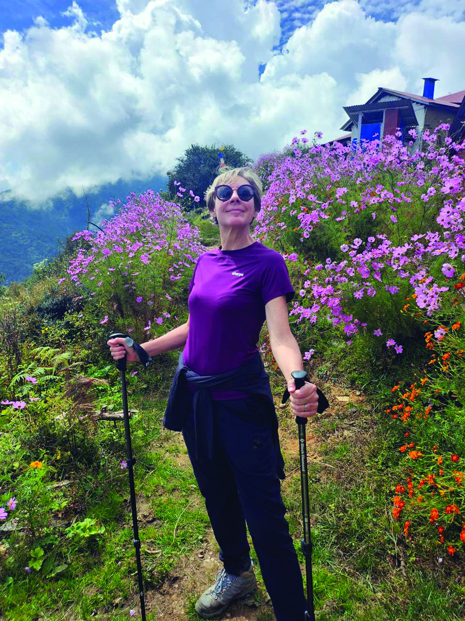 Ambassador on route of Annapurna circuit